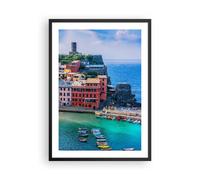 Poster 50x70cm Colori Edifici Italia Stampe Immagini Quadri Moderni Murale