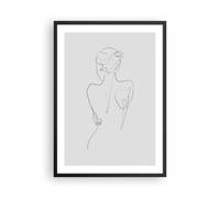 Poster 50x70cm Corpo donna disegno Stampe Immagini Quadri Moderni Murale