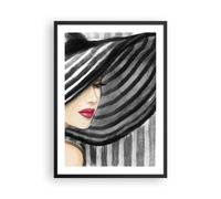 Poster 50x70cm donna stile moda Stampe Immagini Quadri Moderni Murale