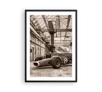 Poster 50x70cm Formula 1 Corsa Retro Stampe Immagini Quadri Moderni Murale