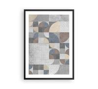Poster 50x70cm Geometria Arte Pietra Stampe Immagini Quadri Moderni Murale
