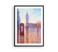 Poster 50x70cm Grande Ben Ombrello Stampe Immagini Quadri Moderni Murale