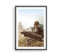 Poster 50x70cm Infanzia aereo giocattolo Stampe Immagini Quadri Moderni Murale