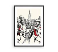 Poster 50x70cm jazz musica musicista Stampe Immagini Quadri Moderni Murale