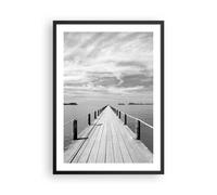 Poster 50x70cm Legno ponte mare Stampe Immagini Quadri Moderni Murale