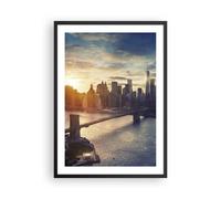 Poster 50x70cm New York città Stampe Immagini Quadri Moderni Murale