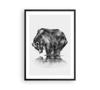 Poster 50x70cm orso animale Stampe Immagini Quadri Moderni Murale