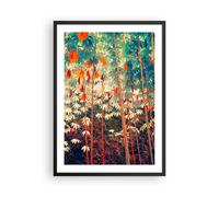 Poster 50x70cm Piante Tropicali Arancioni Stampe Immagini Quadri Moderni Murale