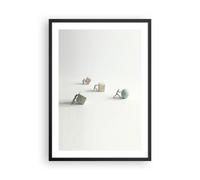 Poster 50x70cm Simbolo palla cubo Stampe Immagini Quadri Moderni Murale
