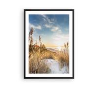 Poster 50x70cm Spighe Di Grano Costa Sole Stampe Immagini Quadri Moderni Murale