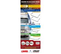 Poster cm 58x160, Barre in acciaio inox