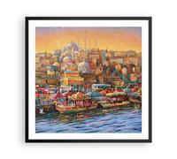Poster 60x60cm Colori Città Turchia Stampe Immagini Quadri Moderni Murale