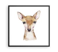 Poster 60x60cm Doe grafica bambini Stampe Immagini Quadri Moderni Murale