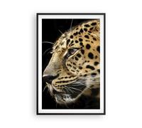 Poster 61x91cm Animali leopardo gatto selvatico animali selvatici Stampe Quadri