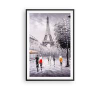 Poster 61x91cm Architettura Parigi Eiffle francia Stampe Immagini Quadri Murale