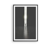 Poster 61x91cm Cancello Uomo Luce Stampe Immagini Quadri Moderni Murale