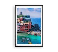 Poster 61x91cm Colori Edifici Italia Stampe Immagini Quadri Moderni Murale
