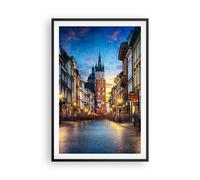 Poster 61x91cm Cracovia Chiesa Mariacki Stampe Immagini Quadri Moderni Murale