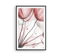 Poster 61x91cm Denti Di Leone Fiori Minimalista Stampe Immagini Quadri Murale