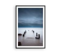 Poster 61x91cm Frangiflutti Nebbia Notte Stampe Immagini Quadri Moderni Murale