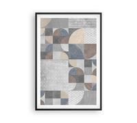 Poster 61x91cm Geometria Arte Pietra Stampe Immagini Quadri Moderni Murale