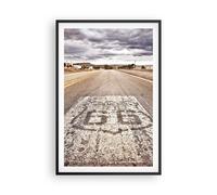 Poster 61x91cm USA percorso 66 viaggio Stampe Immagini Quadri Moderni Murale