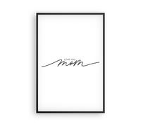 Poster 61x91cm Voglio bene alla tua mamma Stampe Immagini Quadri Moderni Murale