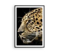 Poster 70x100cm Animali leopardo gatto selvatico animali selvatici Stampe Quadri