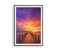 Poster 70x100cm Cielo I Colori Pier Stampe Immagini Quadri Moderni Murale