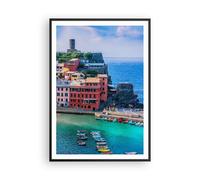 Poster 70x100cm Colori Edifici Italia Stampe Immagini Quadri Moderni Murale