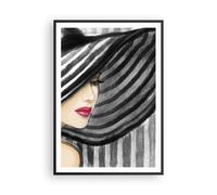 Poster 70x100cm donna stile moda Stampe Immagini Quadri Moderni Murale