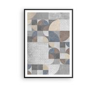 Poster 70x100cm Geometria Arte Pietra Stampe Immagini Quadri Moderni Murale