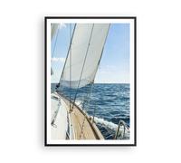 Poster 70x100cm mare crociera vela Stampe Immagini Quadri Moderni Murale