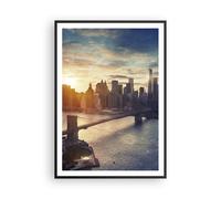 Poster 70x100cm New York città Stampe Immagini Quadri Moderni Murale