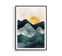 Poster 70x100cm Oriente Il Sole La Geometria Stampe Immagini Quadri Murale