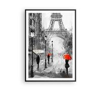 Poster 70x100cm Parigi città casa Stampe Immagini Quadri Moderni Murale