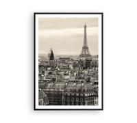 Poster 70x100cm Parigi città casa Stampe Immagini Quadri Moderni Murale