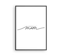 Poster 70x100cm Voglio bene alla tua mamma Stampe Immagini Quadri Moderni Murale