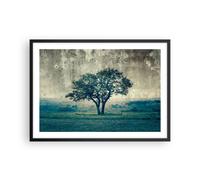 Poster 70x50cm albero natura campo Stampe Immagini Quadri Moderni Murale