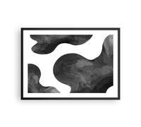 Poster 70x50cm Astrazione Forma Figura Stampe Immagini Quadri Moderni Murale