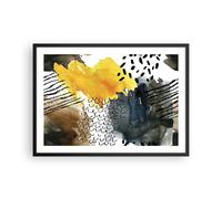 Poster 70x50cm Astrazione Motivi Macchie Stampe Immagini Quadri Moderni Murale