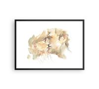 Poster 70x50cm Bacio coppia amore Stampe Immagini Quadri Moderni Murale