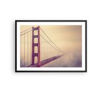 Poster 70x50cm Bridge autostrada infrastrutture Stampe Immagini Quadri Moderni