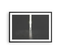 Poster 70x50cm Cancello Uomo Luce Stampe Immagini Quadri Moderni Murale