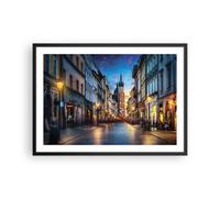 Poster 70x50cm Cracovia Chiesa Mariacki Stampe Immagini Quadri Moderni Murale