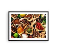Poster 70x50cm Cucina cibo erbe spezie Stampe Immagini Quadri Moderni Murale