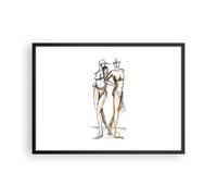 Poster 70x50cm Disegno Design Moda Stampe Immagini Quadri Moderni Murale