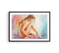 Poster 70x50cm Donna Nudità A parte Stampe Immagini Quadri Moderni Murale