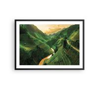 Poster 70x50cm Flap Riso Vietnam Stampe Immagini Quadri Moderni Murale