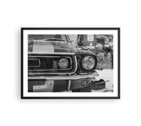 Poster 70x50cm Ford Mustang Mach Stampe Immagini Quadri Moderni Murale